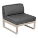 Fermob Bellevie Module central 1 place Muscade 14 Gris graphite A3 