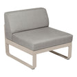 Fermob Bellevie Module central 1 place Muscade 14 Taupe grisé B8 