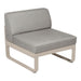 Fermob Bellevie Module central 1 place Muscade 14 Taupe grisé B8 