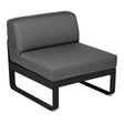 Fermob Bellevie Module central 1 place Réglisse 42 Gris graphite A3 
