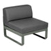 Fermob Bellevie Module central 1 place Romarin 48 Gris graphite A3 