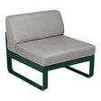 Fermob Bellevie Module central 1 place Vert cèdre 02 Taupe grisé B8 