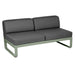 Fermob Bellevie Module central 2 places Cactus 82 Gris graphite A3 