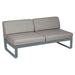 Fermob Bellevie Module central 2 places Gris orage 26 Taupe grisé B 