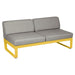 Fermob Bellevie Module central 2 places Miel C6 Taupe grisé B 