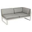 Fermob Bellevie Module d'angle - droit 2 places Gris argile A5 Taupe grisé B8 