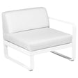 Fermob Bellevie Module Droit 1 place Blanc coton 01 Blanc grisé 81 