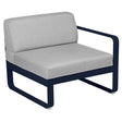 Fermob Bellevie Module Droit 1 place Bleu abysse 92 Gris flanelle 79 