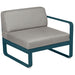Fermob Bellevie Module Droit 1 place Bleu acapulco 21 Taupe grisé B8 
