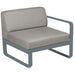 Fermob Bellevie Module Droit 1 place Gris orage 26 Taupe grisé B8 