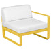 Fermob Bellevie Module Droit 1 place Miel C6 Blanc grisé 81 
