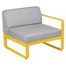 Fermob Bellevie Module Droit 1 place Miel C6 Gris flanelle 79 