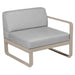 Fermob Bellevie Module Droit 1 place Muscade 14 Gris flanelle 79 
