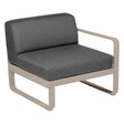 Fermob Bellevie Module Droit 1 place Muscade 14 Gris graphite A3 