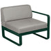 Fermob Bellevie Module Droit 1 place Vert cèdre 02 Taupe grisé B8 