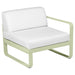 Fermob Bellevie Module Droit 1 place Vert tilleul 65 Blanc grisé 81 