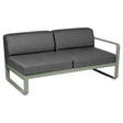 Fermob Bellevie Module droit 2 places Cactus 82 Gris graphite A3 