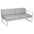 Fermob Bellevie Module droit 2 places Gris argile A5 Gris flanelle 79 