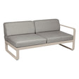 Fermob Bellevie Module droit 2 places Muscade 14 Taupe grisé B8 