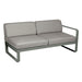 Fermob Bellevie Module droit 2 places Romarin 48 Taupe grisé B8 