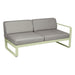 Fermob Bellevie Module droit 2 places Vert tilleul 65 Taupe grisé B8 