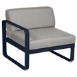 Fermob Bellevie Module gauche 1 place Bleu abysse 92 Taupe grisé B8 