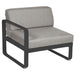 Fermob Bellevie Module gauche 1 place Carbone 47 Taupe grisé B8 