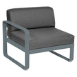 Fermob Bellevie Module gauche 1 place Gris orage 26 Gris graphite A3 