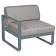 Fermob Bellevie Module gauche 1 place Gris orage 26 Taupe grisé B8 