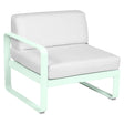 Fermob Bellevie Module gauche 1 place Menthe glaciale A7 Blanc grisé 81 