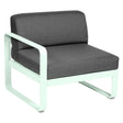 Fermob Bellevie Module gauche 1 place Menthe glaciale A7 Gris graphite A3 