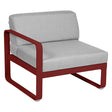 Fermob Bellevie Module gauche 1 place Piment 43 Gris flanelle 79 