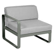 Fermob Bellevie Module gauche 1 place Romarin 48 Gris flanelle 79 