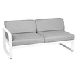 Fermob Bellevie Module gauche 2 places Blanc coton 01 Taupe grisé B8 
