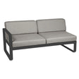 Fermob Bellevie Module gauche 2 places Carbone 47 Taupe grisé B8 