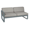 Fermob Bellevie Module gauche 2 places Gris orage 26 Taupe grisé B8 