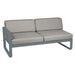Fermob Bellevie Module gauche 2 places Gris orage 26 Taupe grisé B8 