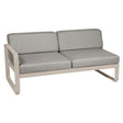 Fermob Bellevie Module gauche 2 places Muscade 14 Taupe grisé B8 