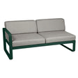 Fermob Bellevie Module gauche 2 places Vert cèdre 02 Taupe grisé B8 