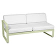 Fermob Bellevie Module gauche 2 places Vert tilleul 65 Blanc grisé 81 