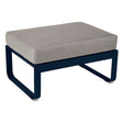 Fermob Bellevie Pouf Bleu abysse 92 Taupe grisé B8 