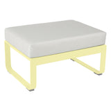 Fermob Bellevie Pouf Citron givré A6 Blanc grisé 81 