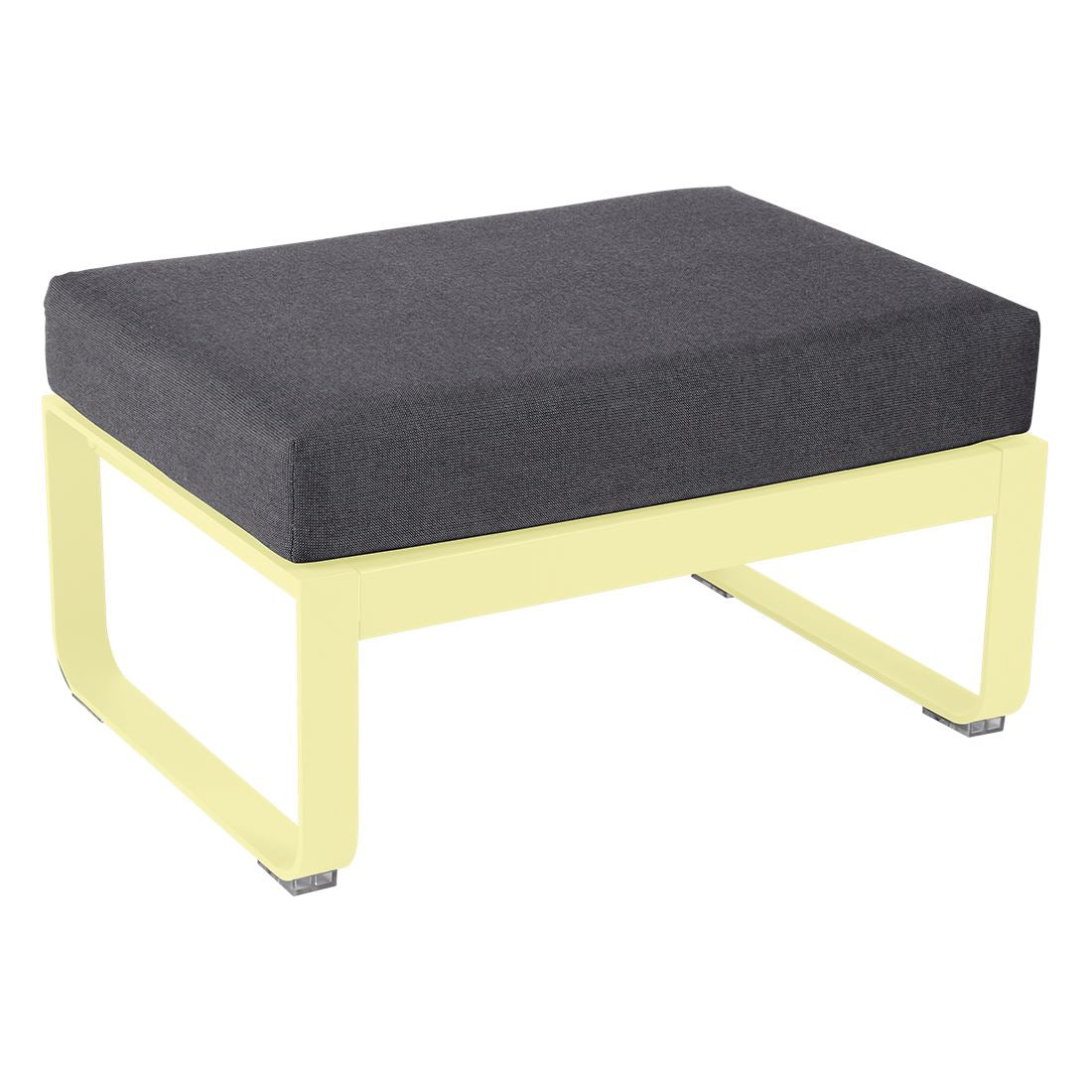 Fermob Bellevie Pouf Citron givré A6 Gris graphite A3 