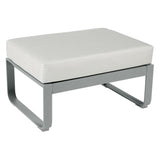 Fermob Bellevie Pouf Gris lapilli C7 Blanc grisé 81 