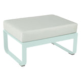 Fermob Bellevie Pouf Menthe glaciale A7 Blanc grisé 81 