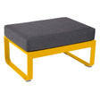 Fermob Bellevie Pouf Miel C6 Gris graphite A3 