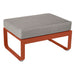 Fermob Bellevie Pouf Ocre rouge 20 Taupe grisé B8 