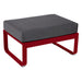 Fermob Bellevie Pouf Piment 43 Gris graphite A3 