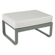 Fermob Bellevie Pouf Romarin 48 Blanc grisé 81 