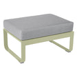 Fermob Bellevie Pouf Vert tilleul 65 Gris flanelle 79 